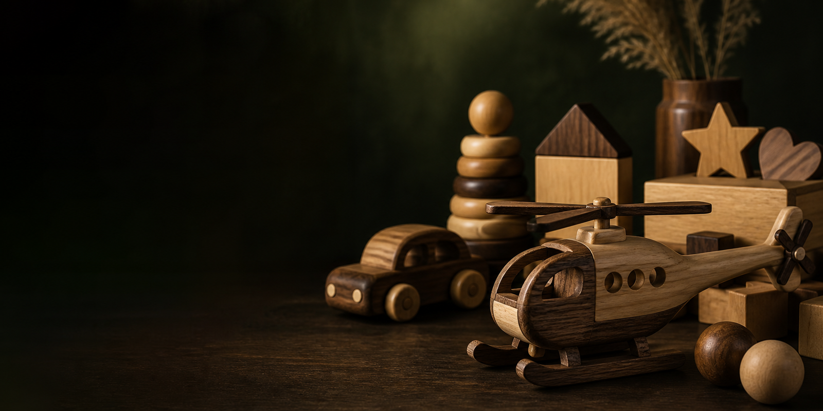 Premium handcrafted wooden craft collection